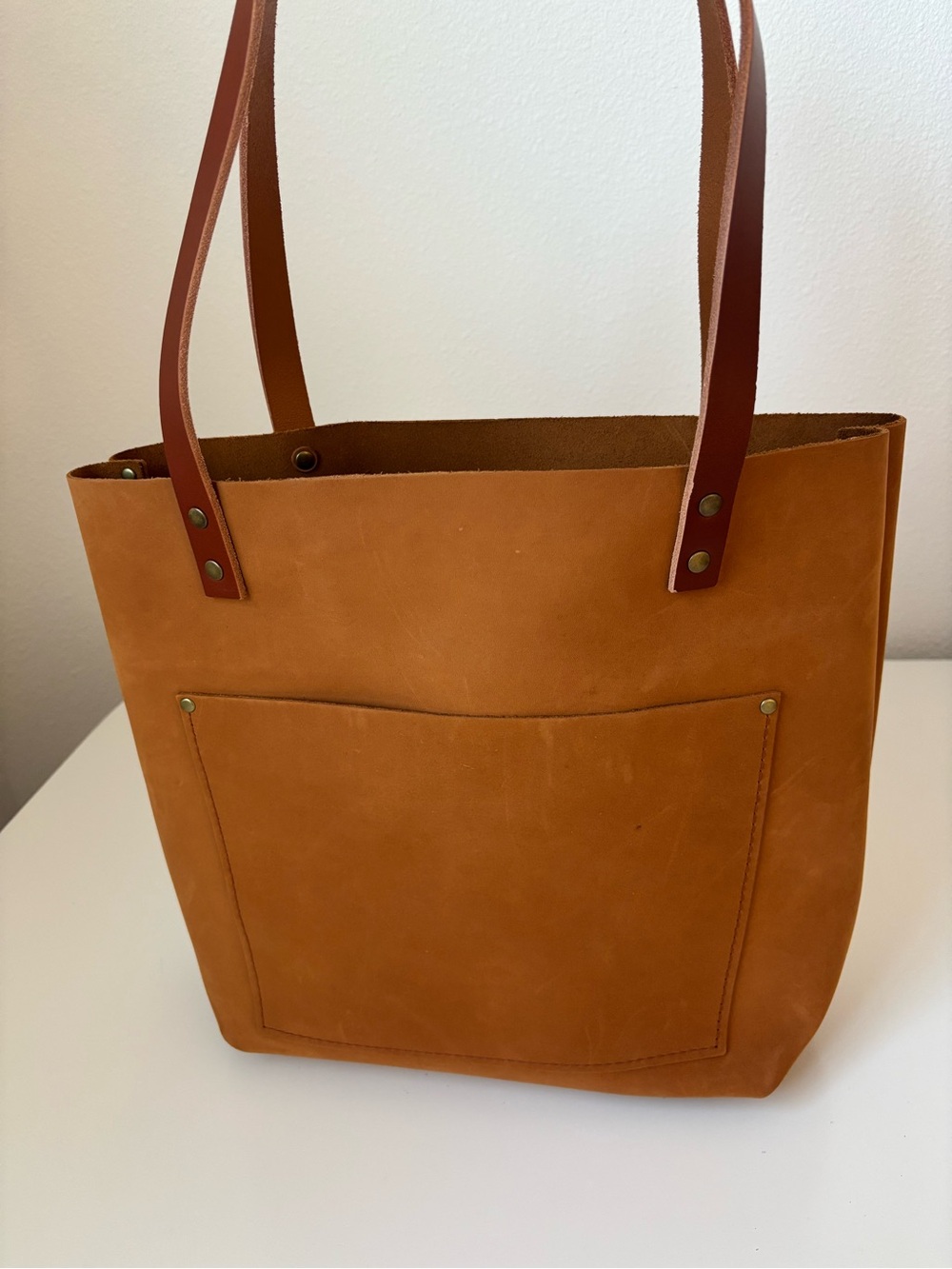 Portland Leather Goods  Classic Medium Tote Jackson  Suede
